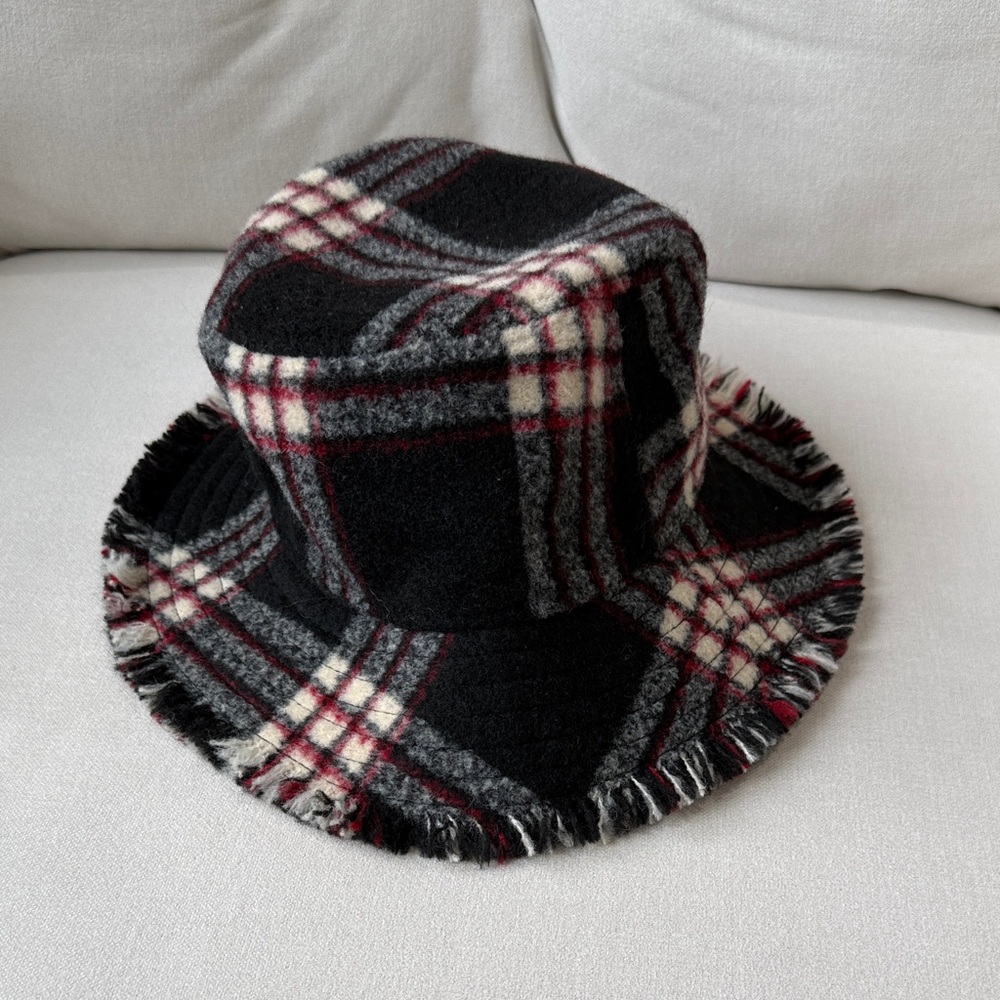 Hat Attack Flannel Plaid Bucket Hat